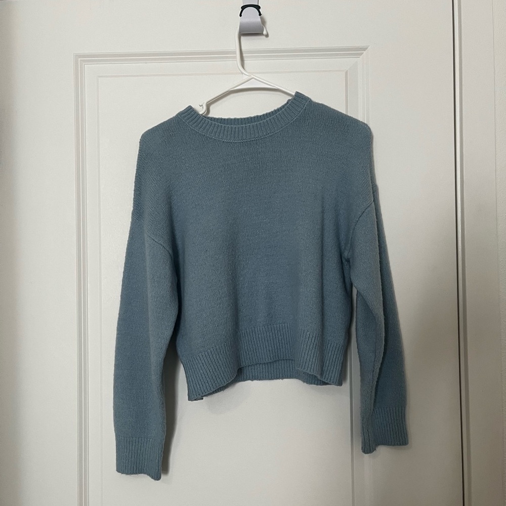 Blue Crewneck Sweater